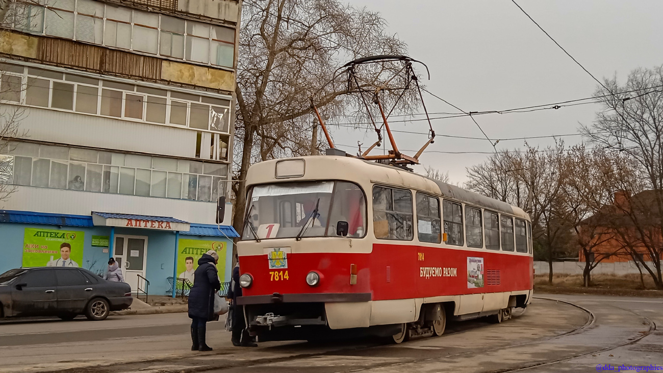Drujkivka, Tatra T3SUCS Nr. 7814