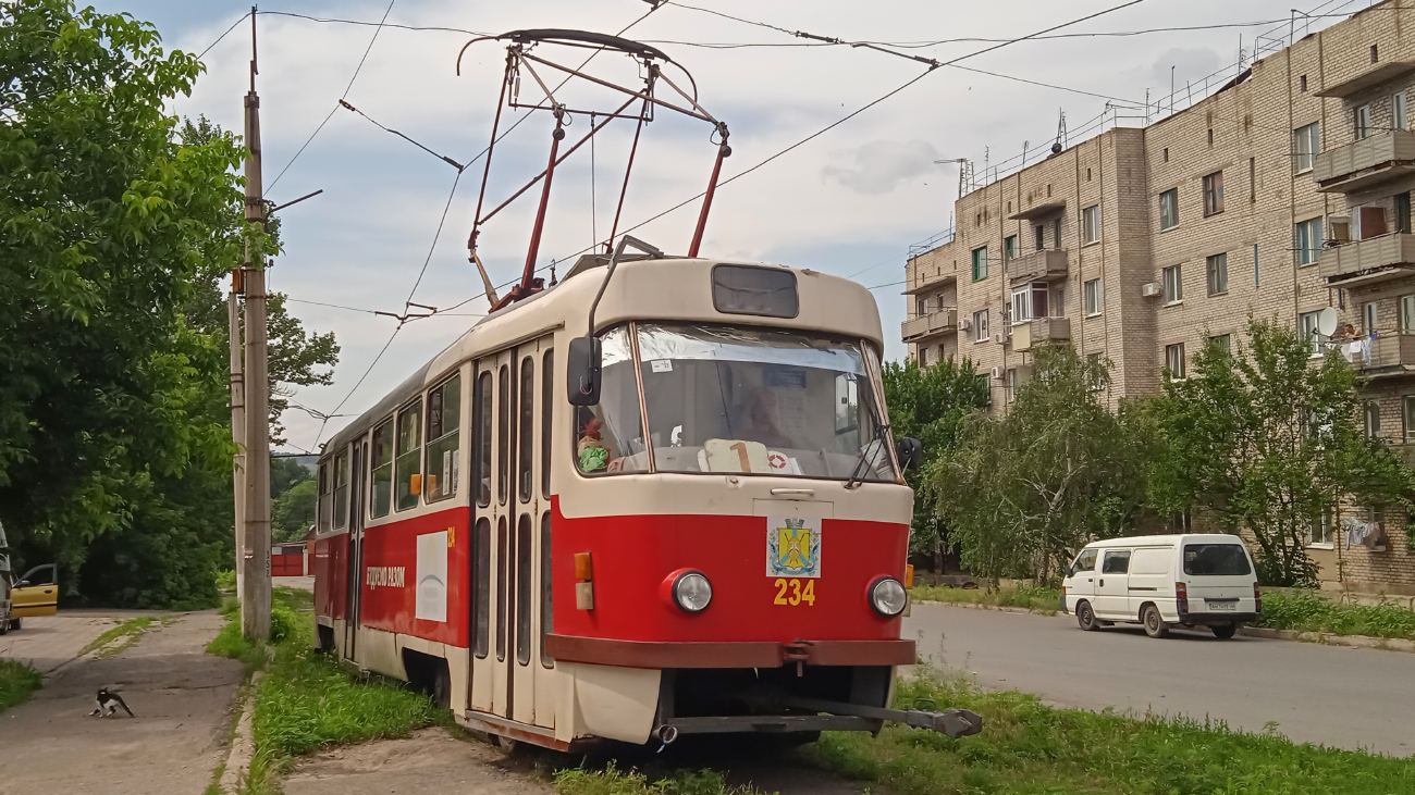 Дружкоўка, Tatra T3SU № 234
