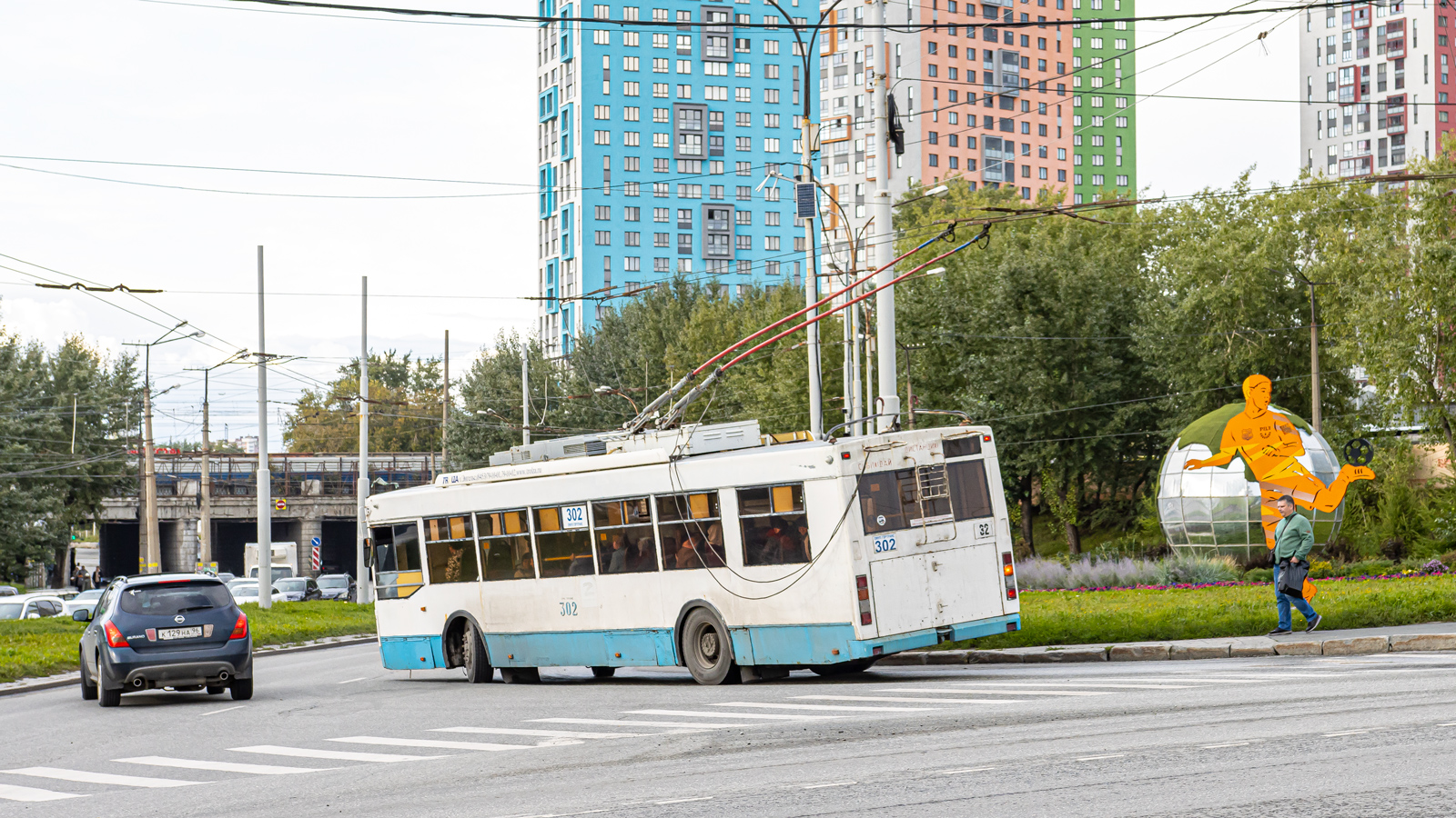 Екатеринбург, Тролза-5275.07 «Оптима» № 302