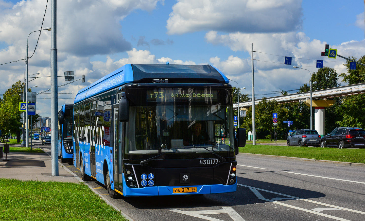 Moscow, LiAZ-6274 # 430177 Moscow, LiAZ-6274 # 430177