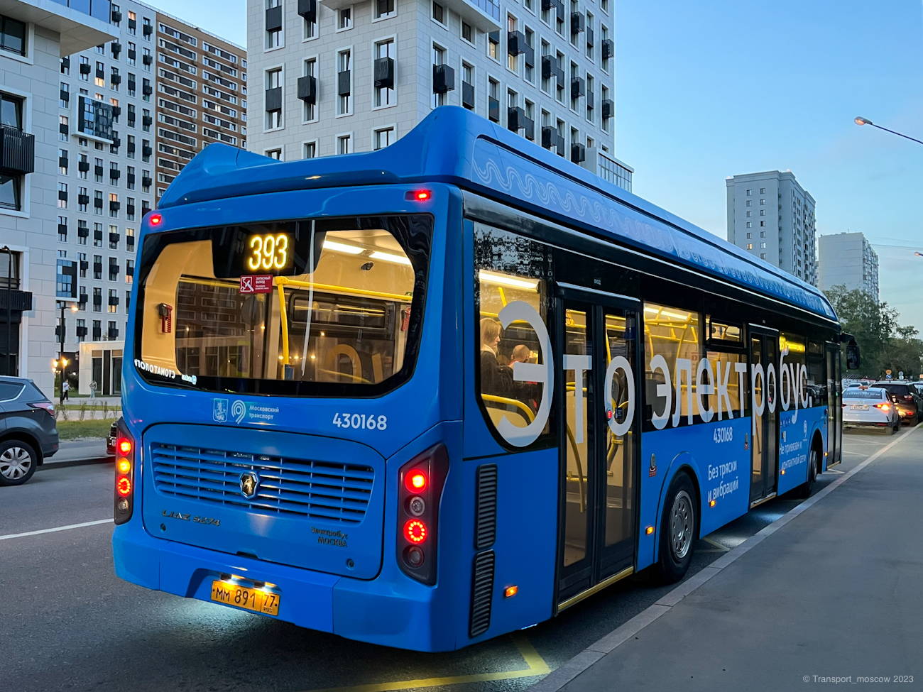 Москва, ЛиАЗ-6274 № 430168
