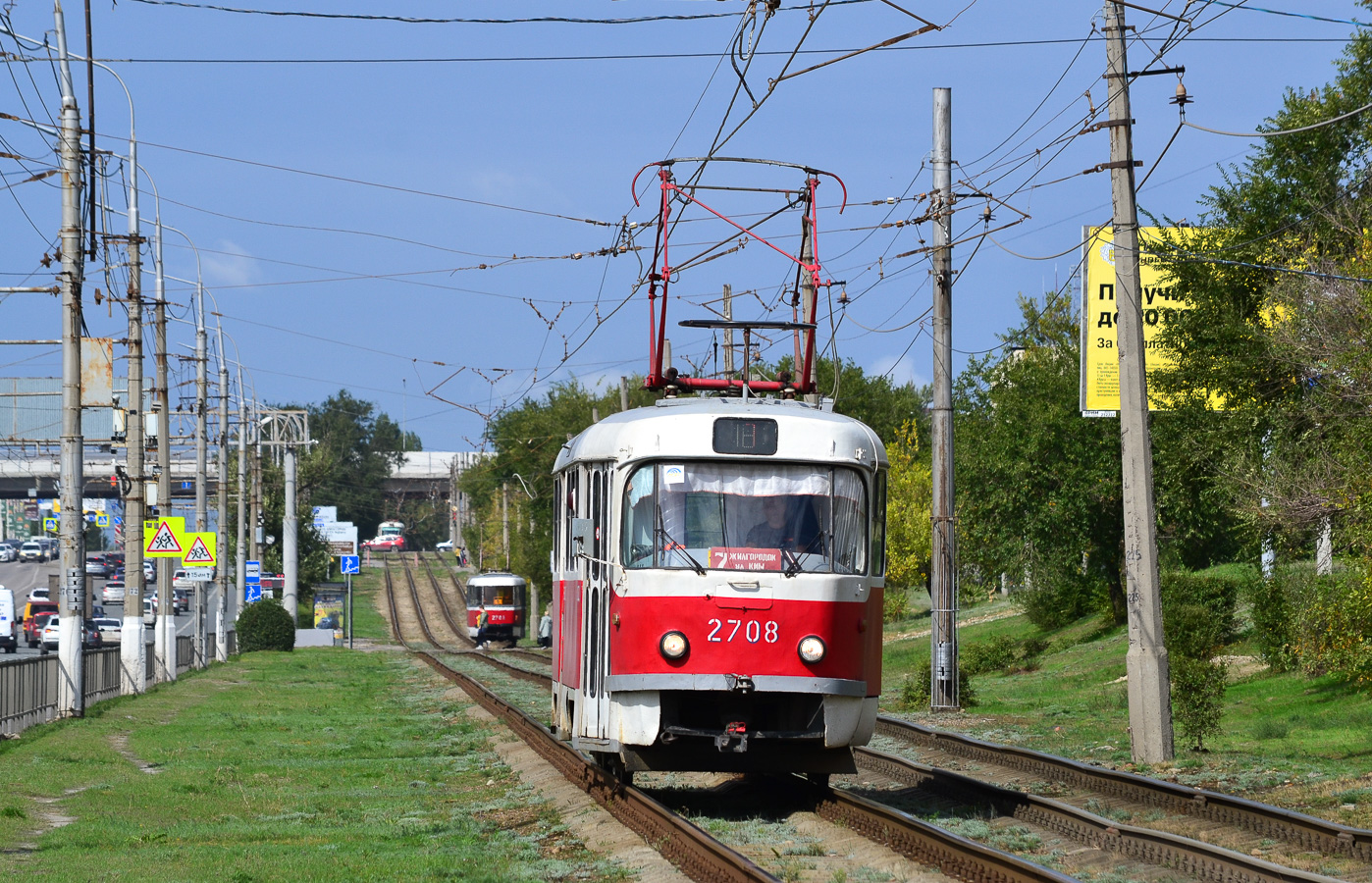 Волгоград, Tatra T3SU № 2708