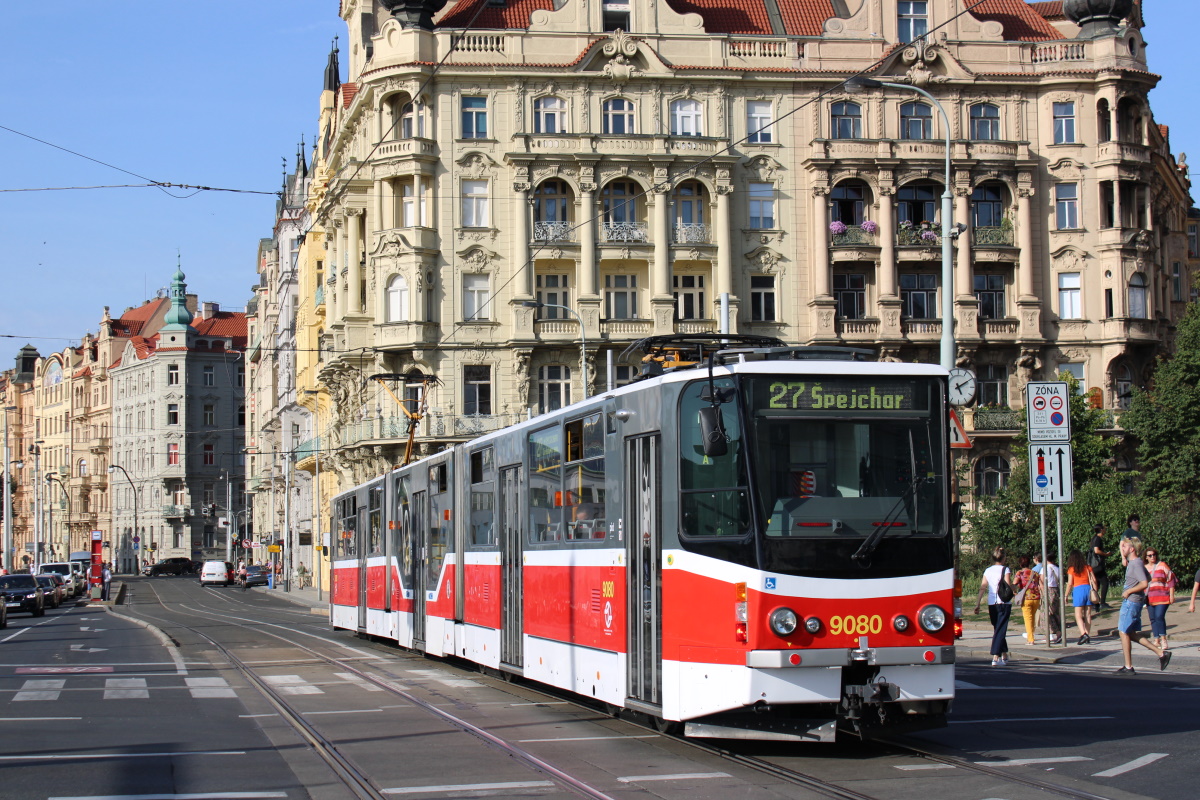 Прага, Tatra KT8D5R.N2P № 9080