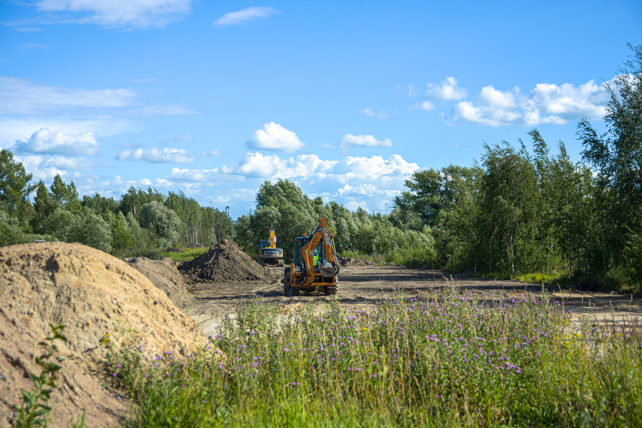Санкт-Петербург — Строительство трамвайной системы «Славянка»; Санкт-Петербург — Строительство трамвайных линий
