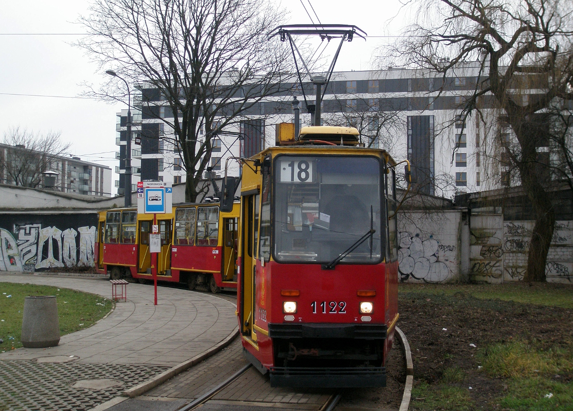 Варшава, Konstal 105Na № 1122