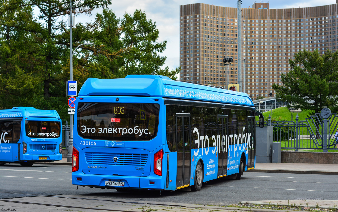 Москва, ЛиАЗ-6274 № 430104