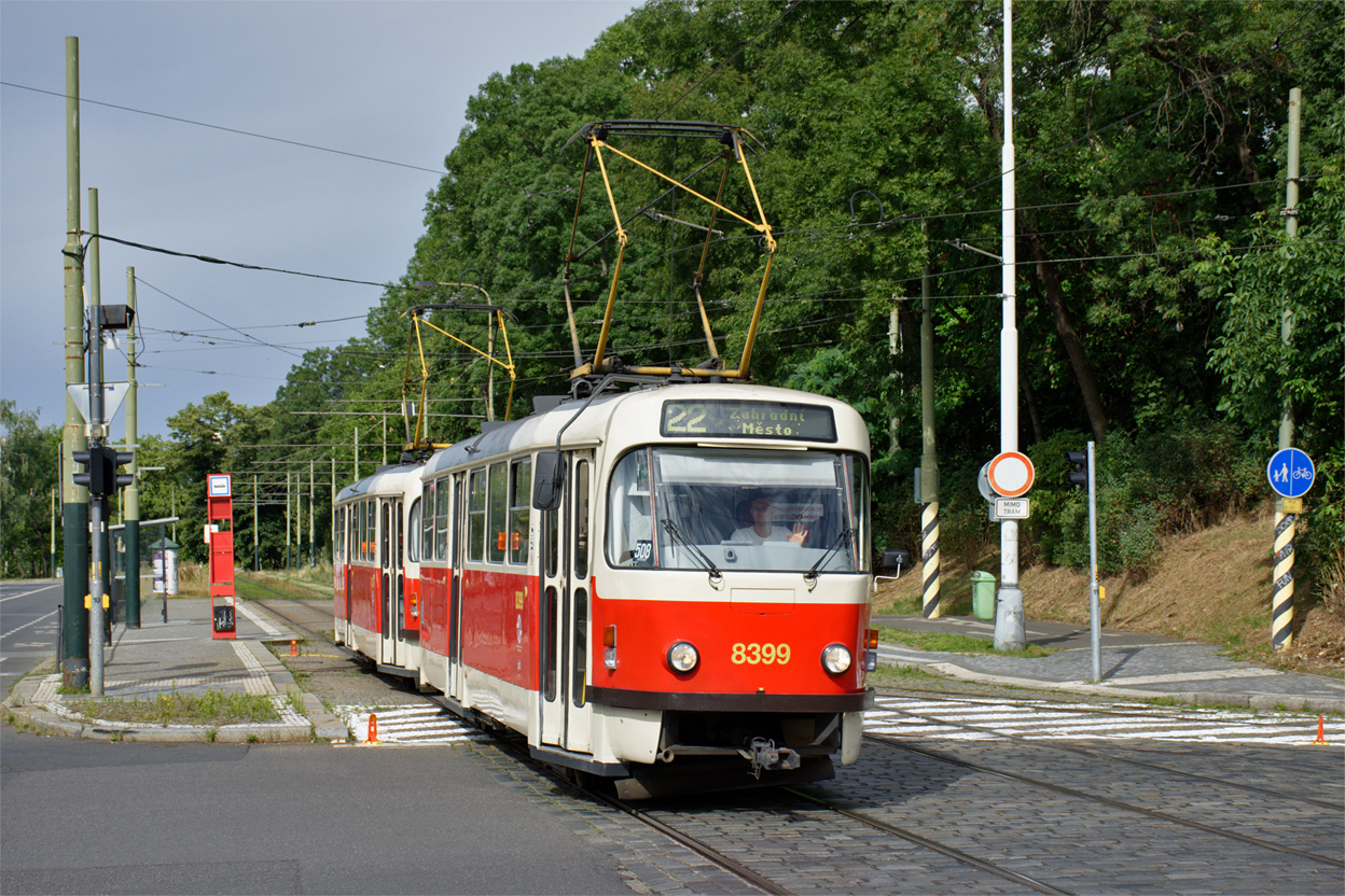 Прага, Tatra T3R.P № 8399