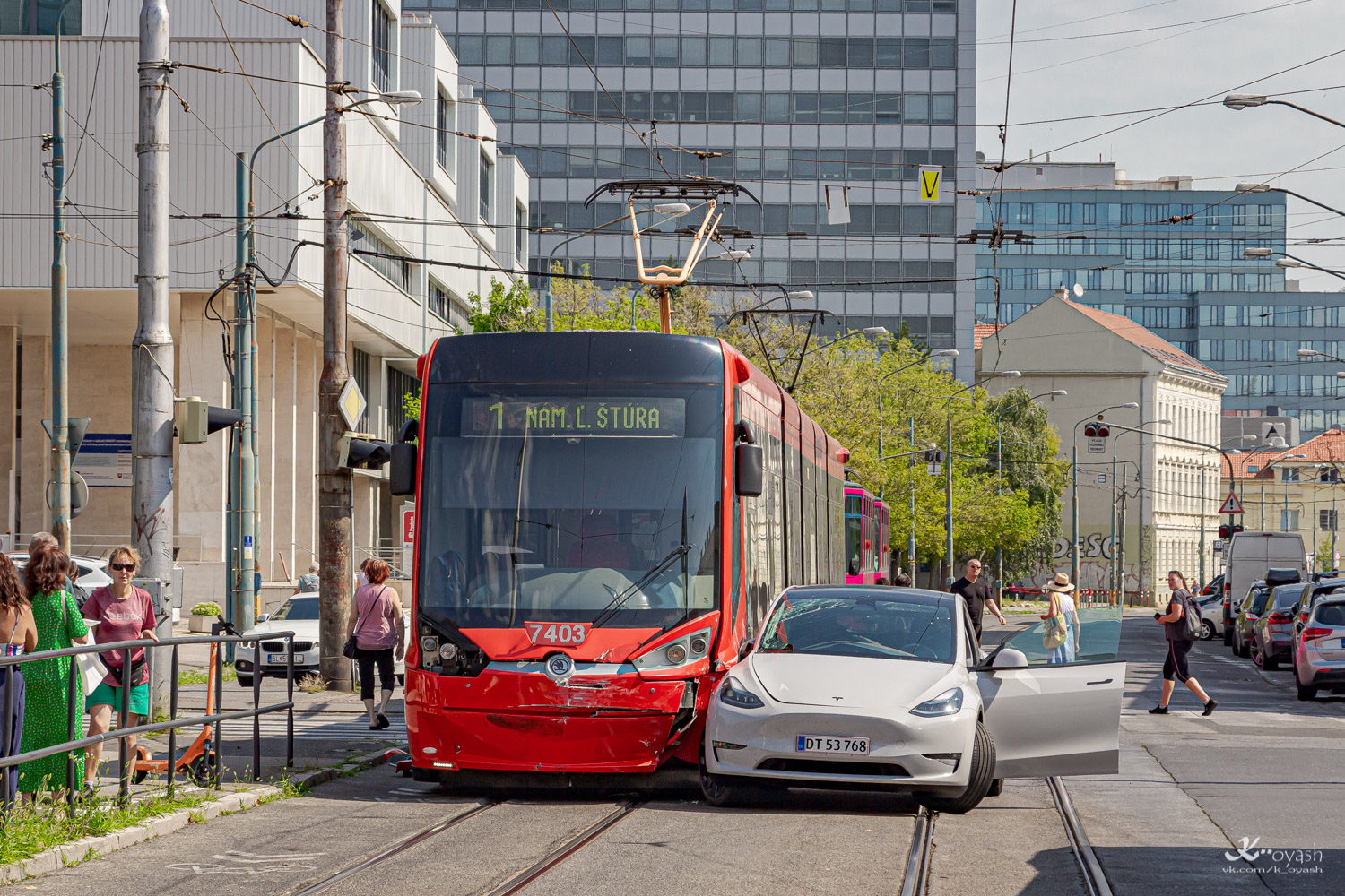 Bratislava — Accidents