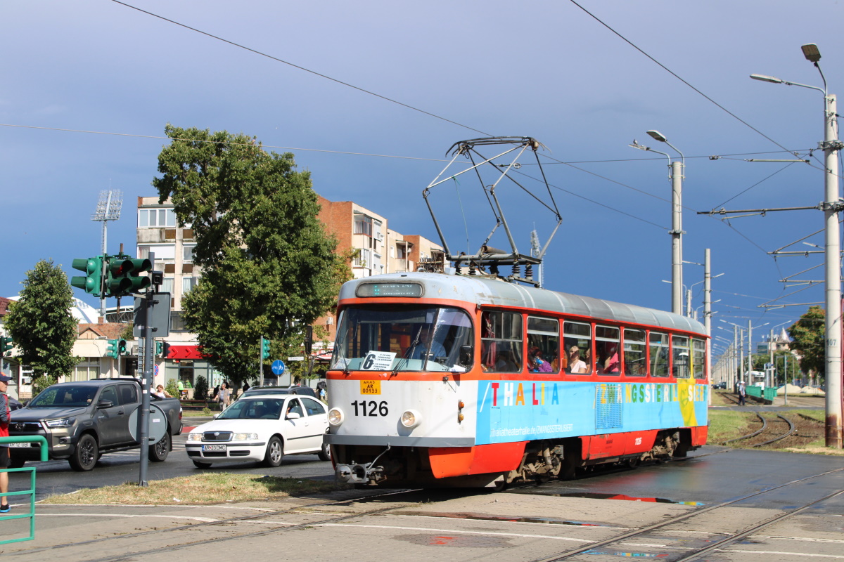 Арад, Tatra T4D № 1126