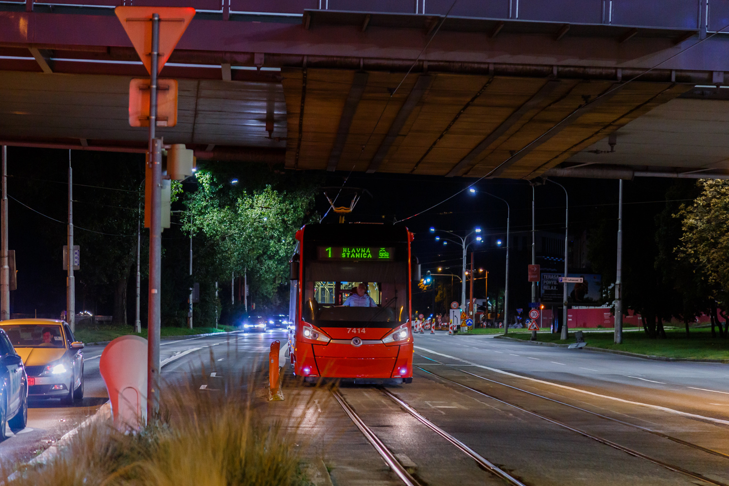 Братислава, Škoda 29T ForCity Plus № 7414