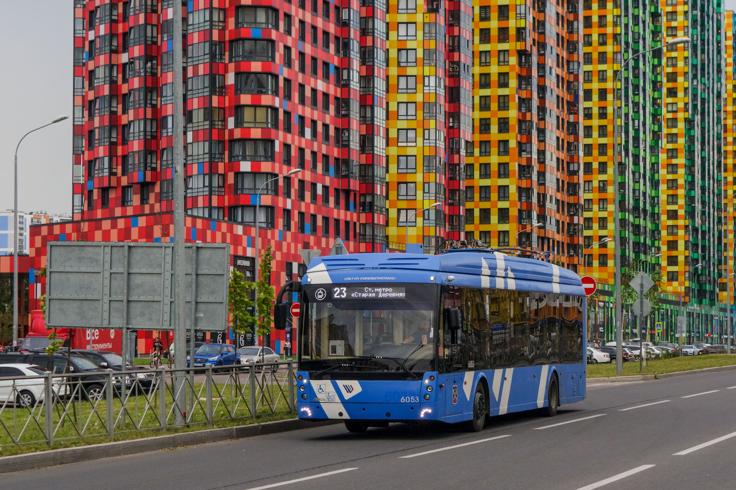 Санкт-Петербург, Тролза-5265.08 «Мегаполис» № 6053