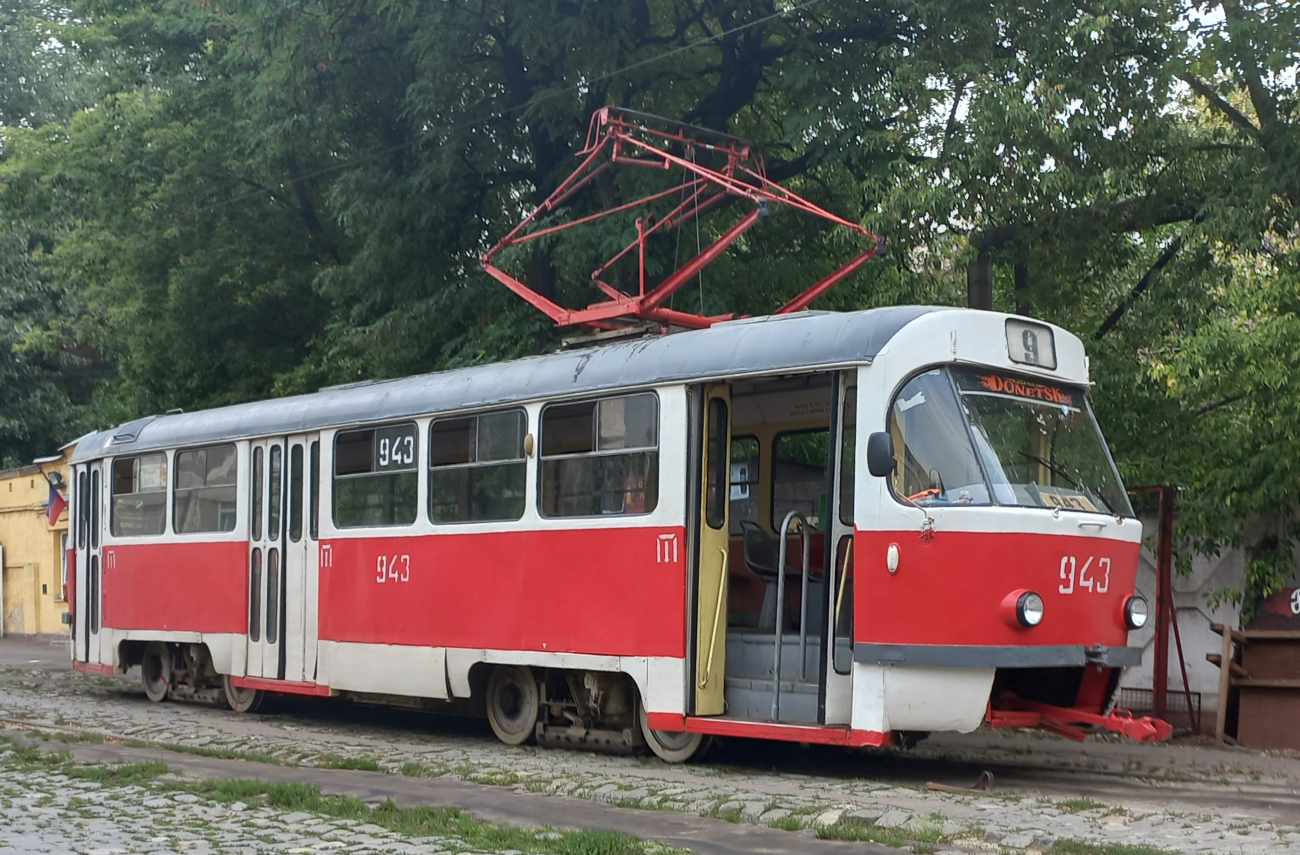 Донецк, Tatra T3SU № 943