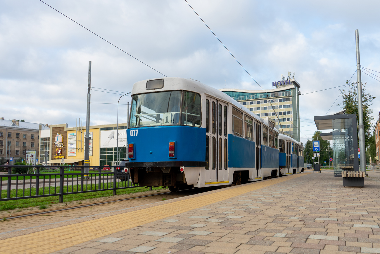 Даугавпилс, Tatra T3DC2 № 077 Даугавпилс, Tatra T3DC2 № 077