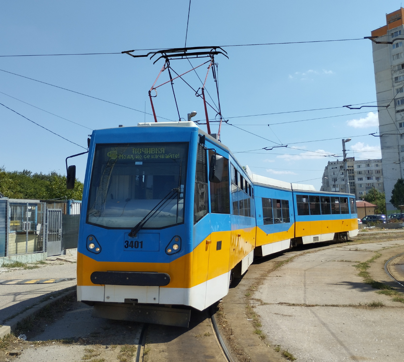 Sofia, Inekon T8M-700 IT № 3401 Sofia, Inekon T8M-700 IT № 3401