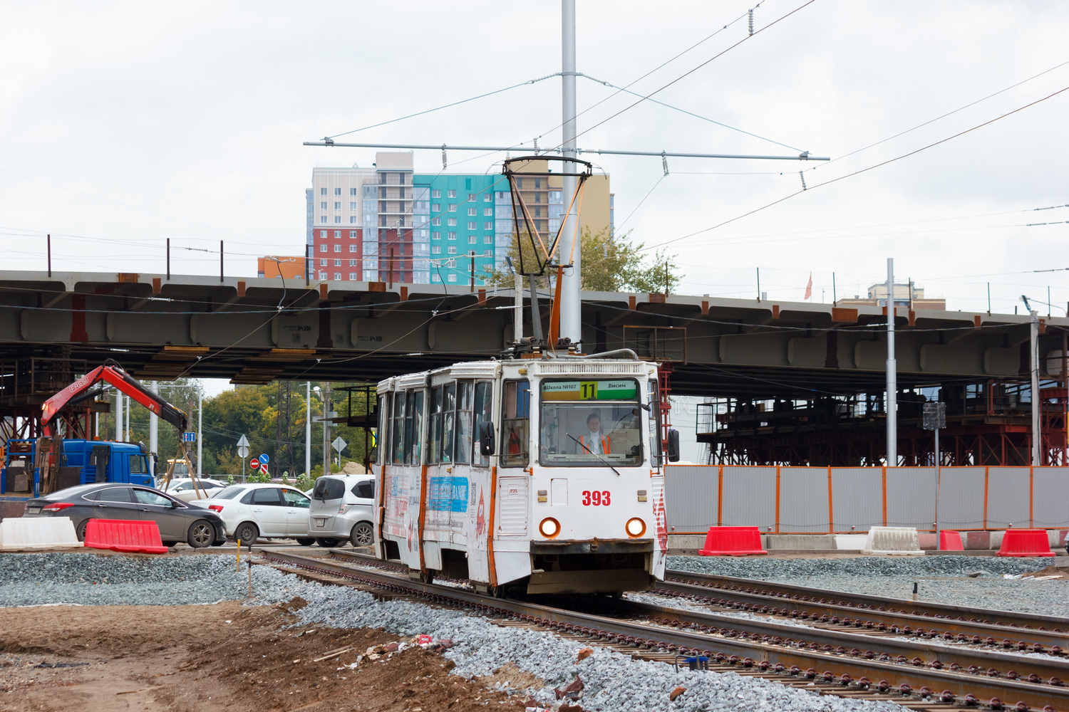 Пермь, 71-605 (КТМ-5М3) № 393
