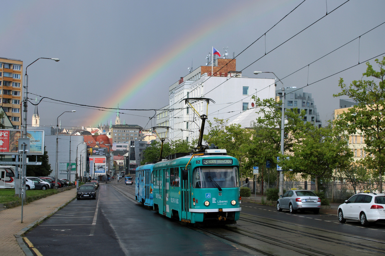 Liberec ― Jablonec nad Nisou, Tatra T3R.SLF Nr. 82 Liberec ― Jablonec nad Nisou, Tatra T3R.SLF Nr. 82