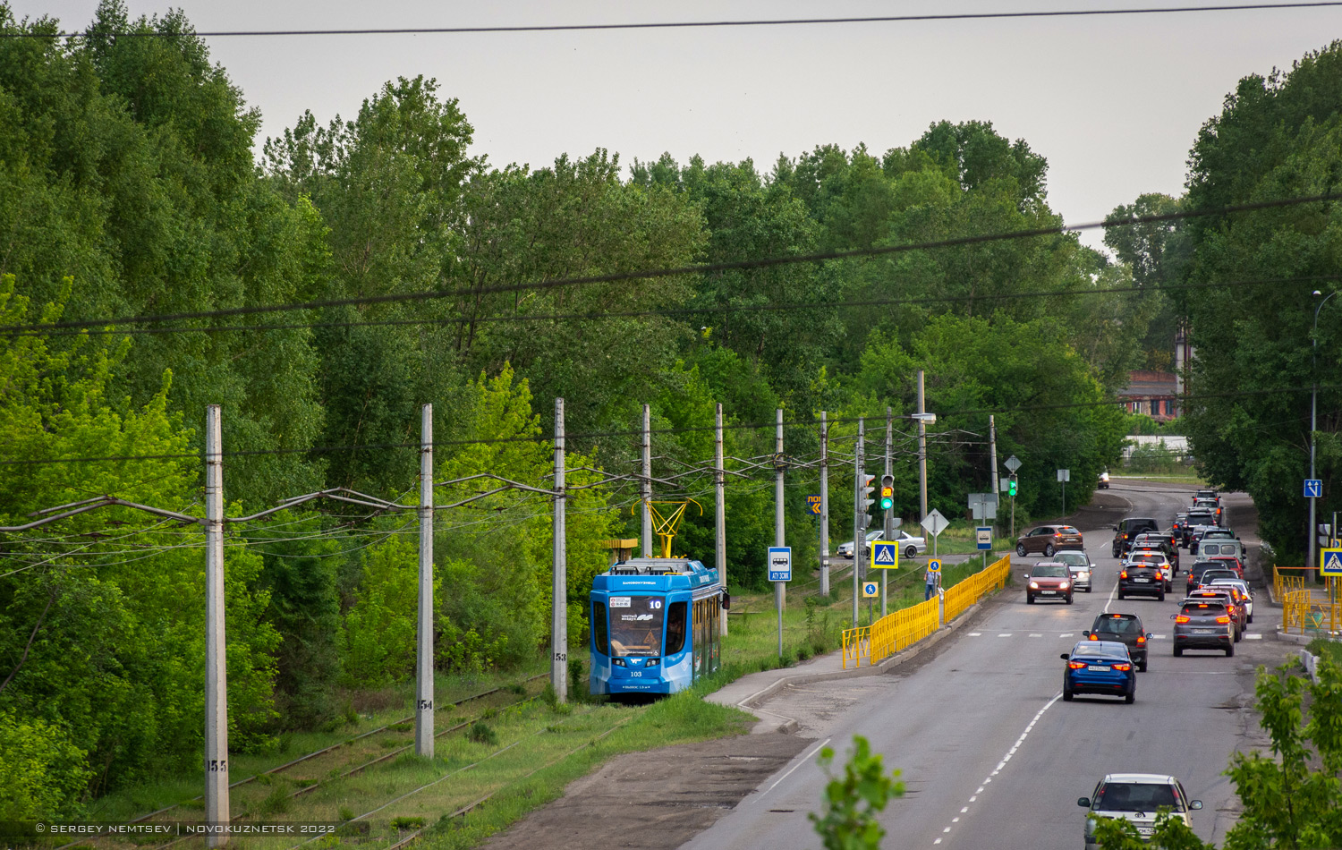 Новокузнецк, 71-623-04 № 103; Новокузнецк — Трамвайные линии и инфраструктура