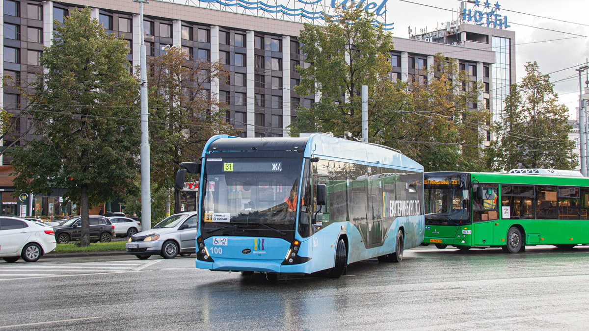 Екатеринбург, ВМЗ-5298.01 «Авангард» № 100