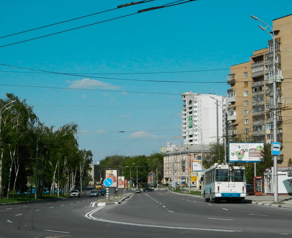 Рязань, ЗиУ-682Г-016.03 № 3081; Рязань — Троллейбусные линии и инфраструктура