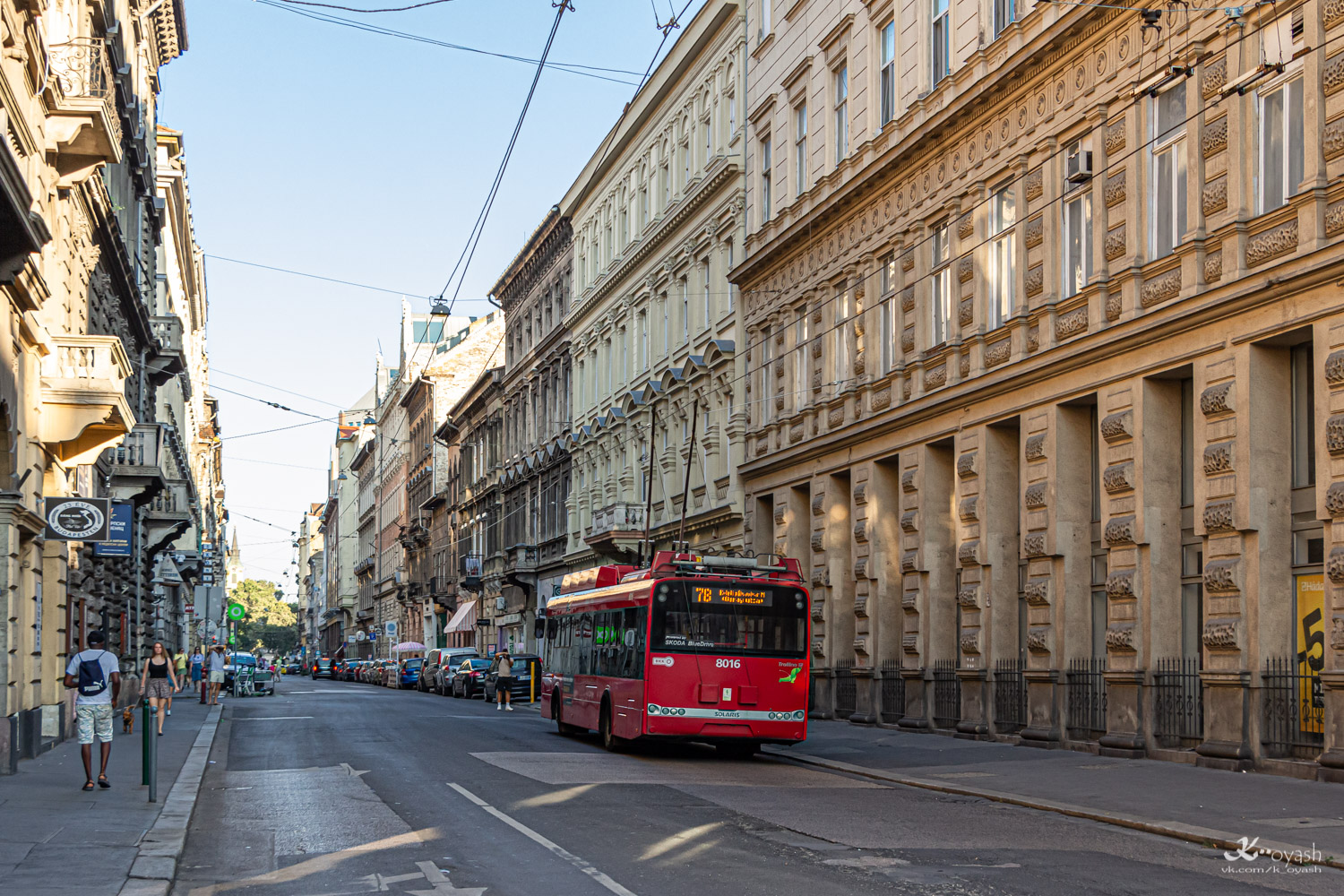 Budapest, Solaris Trollino III 12 Škoda # 8016 Budapest, Solaris Trollino III 12 Škoda # 8016