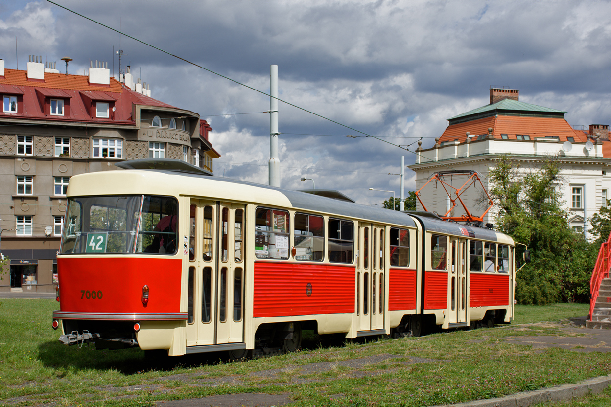 Прага, Tatra K2 № 7000