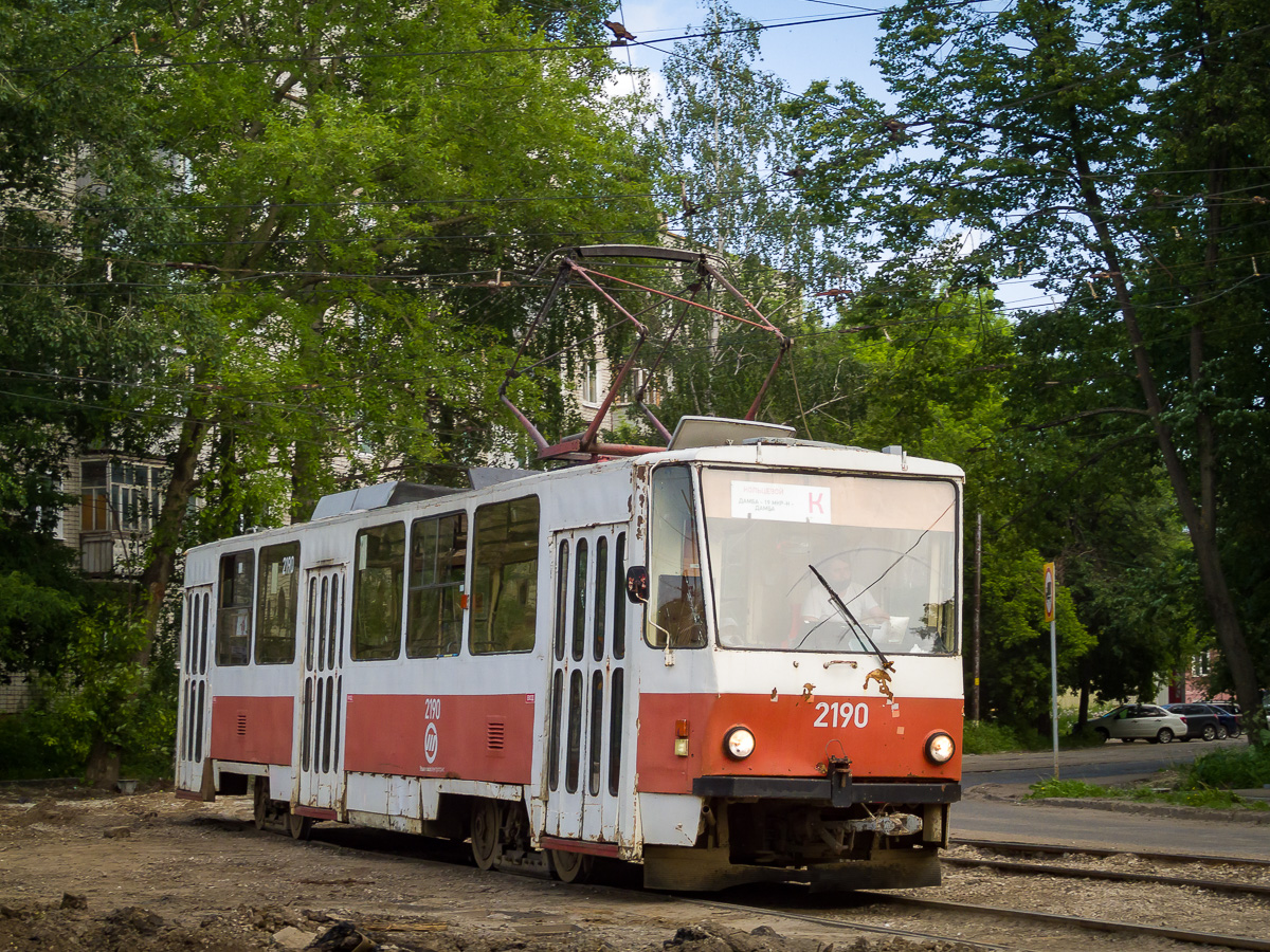 Ульяновск, Tatra T6B5SU № 2190