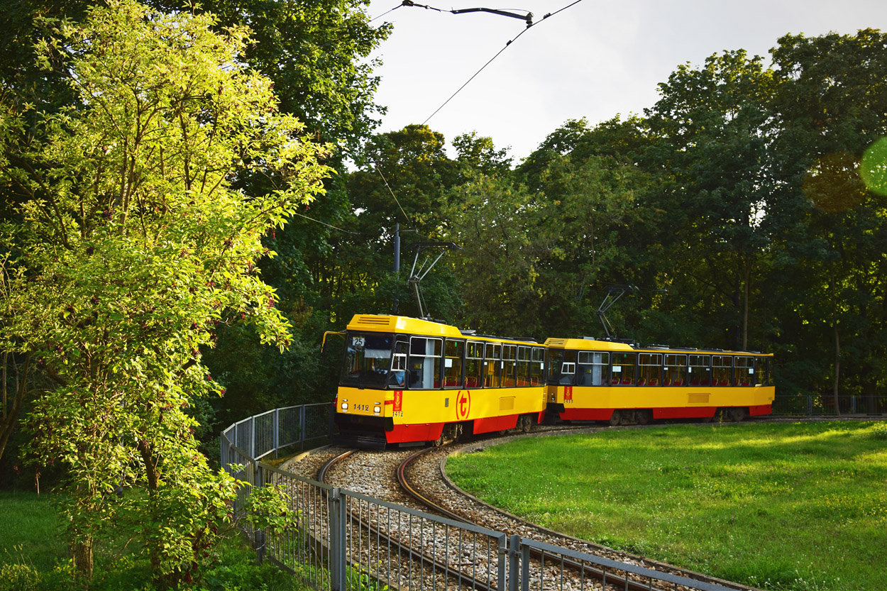 Warsaw, Konstal 105Nf № 1412