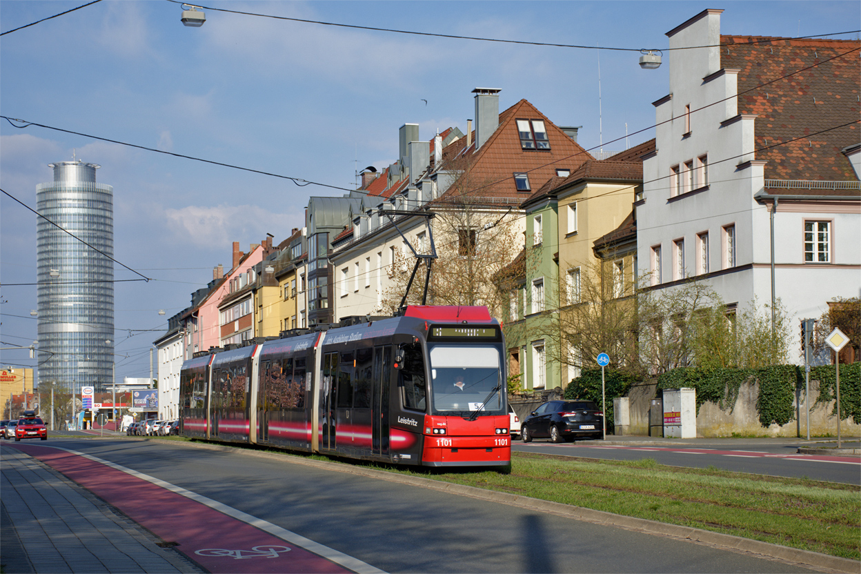 Нюрнберг, Adtranz GT8N2 № 1101