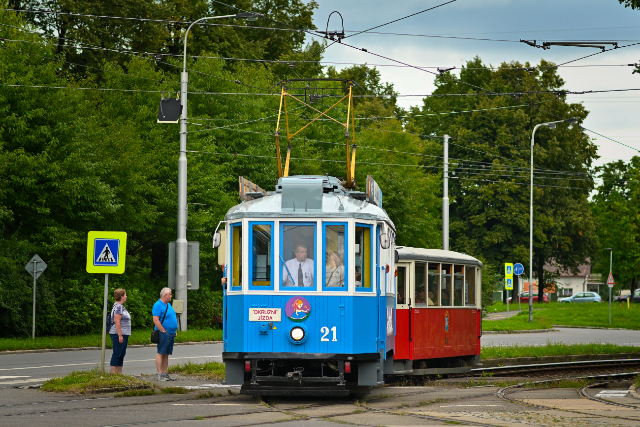 Острава, Двухосный моторный SMMD № 21; Острава — День остравских транспортников 2023