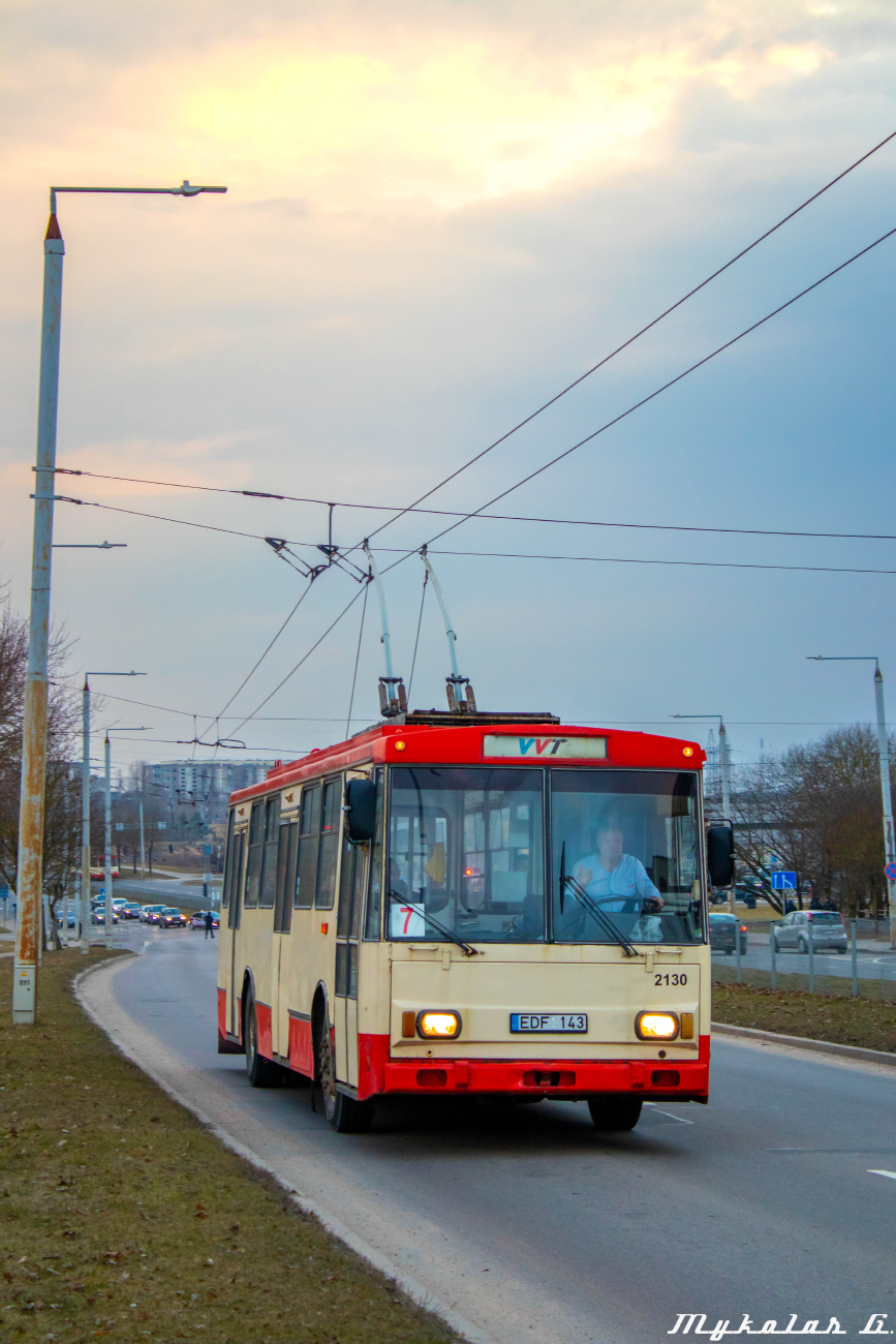 Вильнюс, Škoda 14Tr11/6 № 2130