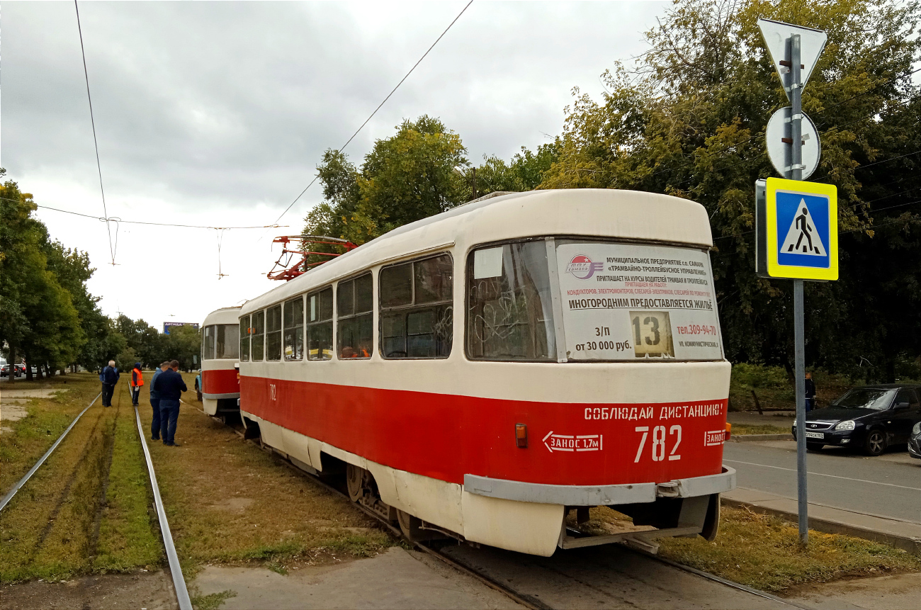 Самара, Tatra T3SU № 782; Самара — Происшествия