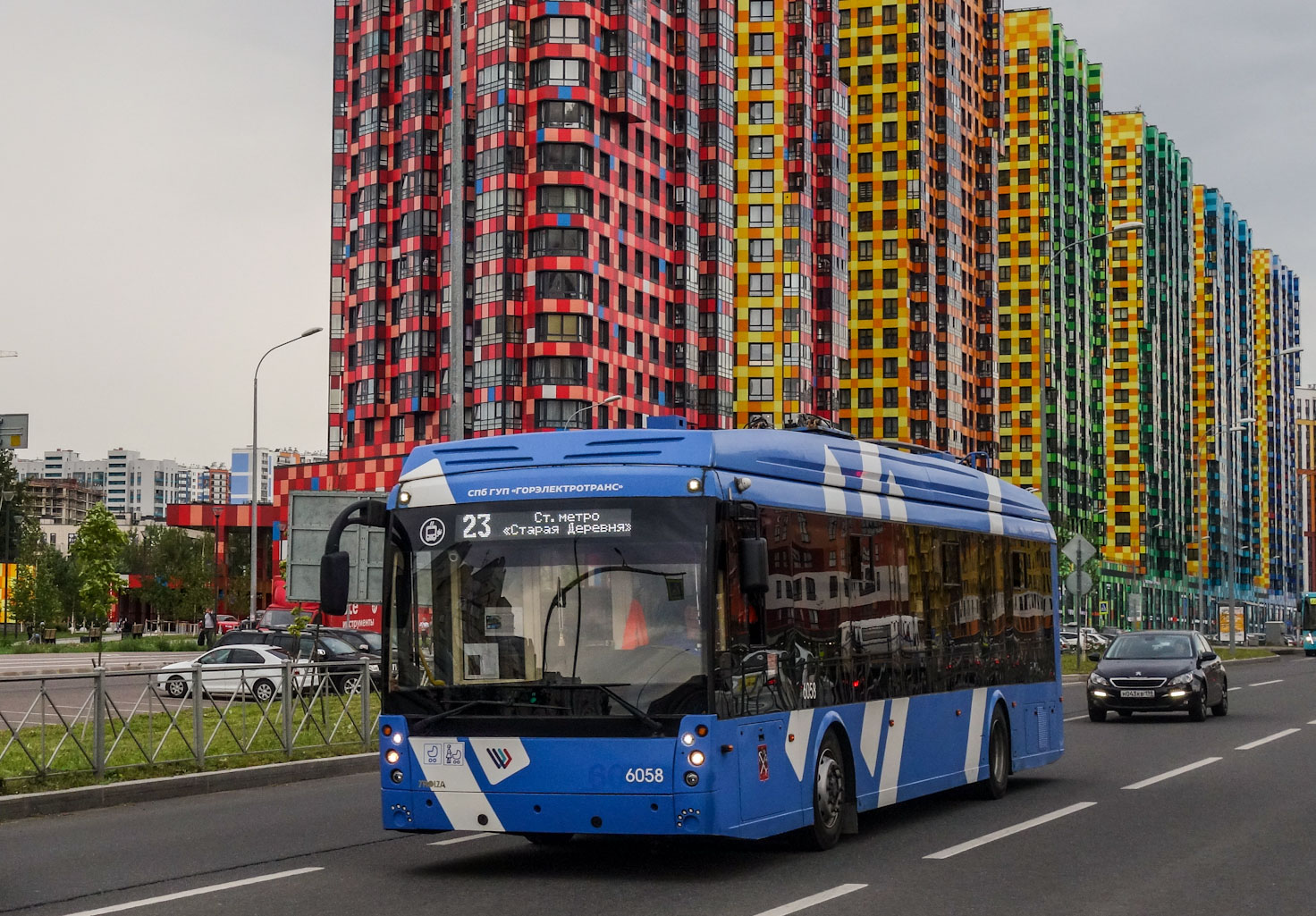 Санкт-Петербург, Тролза-5265.08 «Мегаполис» № 6058