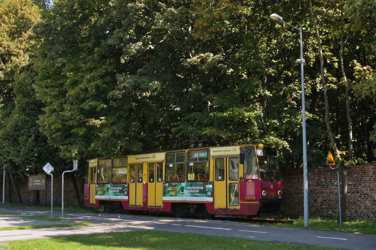 Варшава, Konstal 105Na № 2002