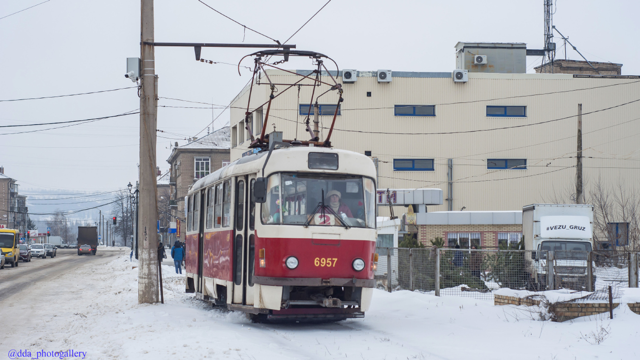 Дружковка, Tatra T3SUCS № 6957