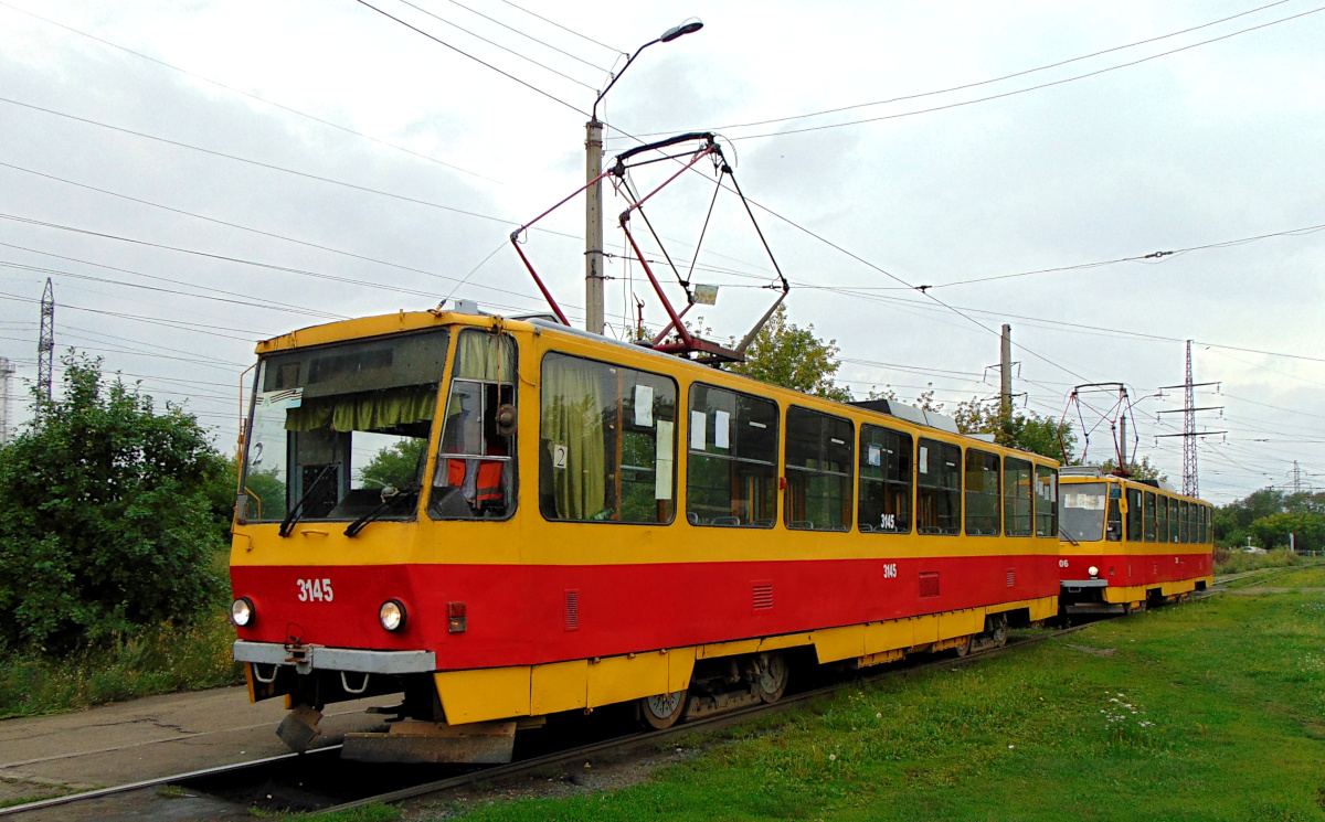 Барнаул, Tatra T6B5SU № 3145