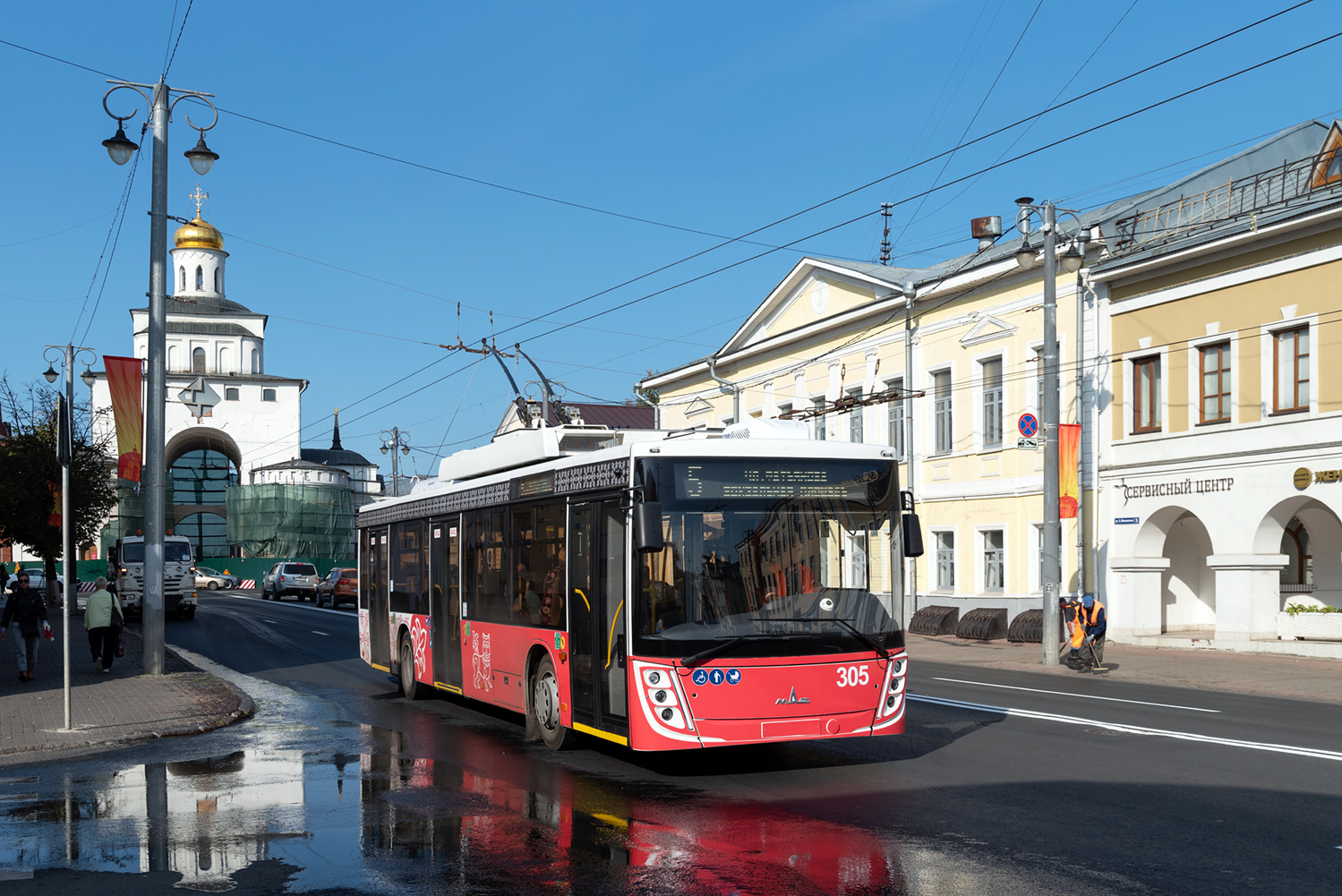 Владимир, МАЗ-203Т20 № 305 Владимир, МАЗ-203Т20 № 305