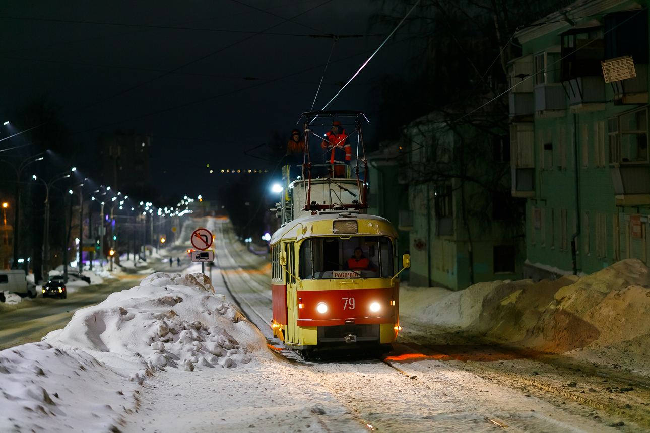 Ижевск, Tatra T3SU (двухдверная) № 79