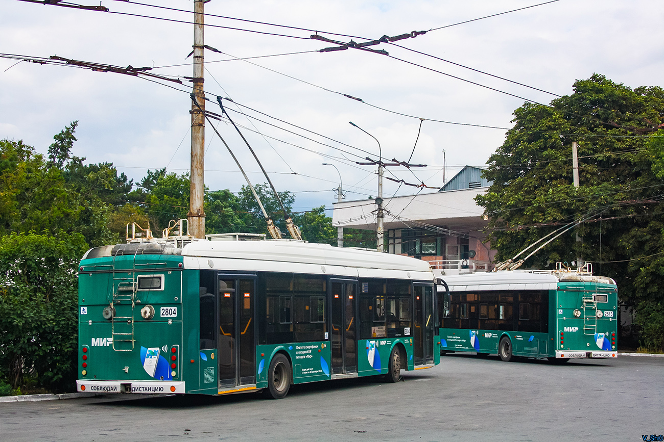 Крымский троллейбус, Тролза-5265.03 «Мегаполис» № 2804