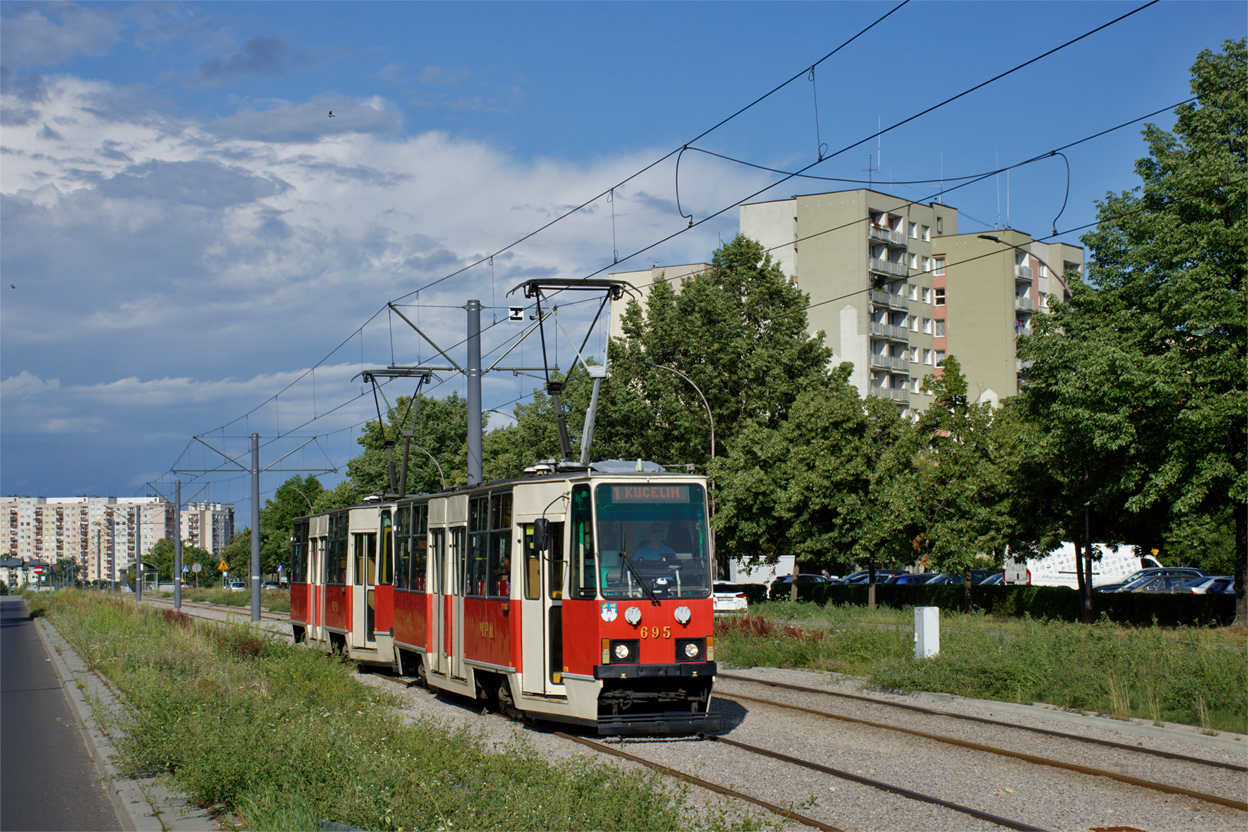 Ченстохова, Konstal 105Na № 695