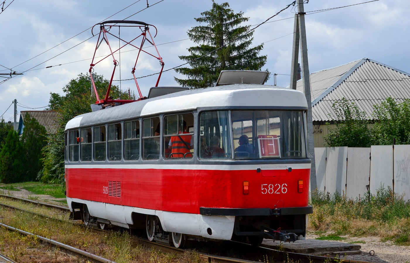 Волгоград, Tatra T3SU № 5826