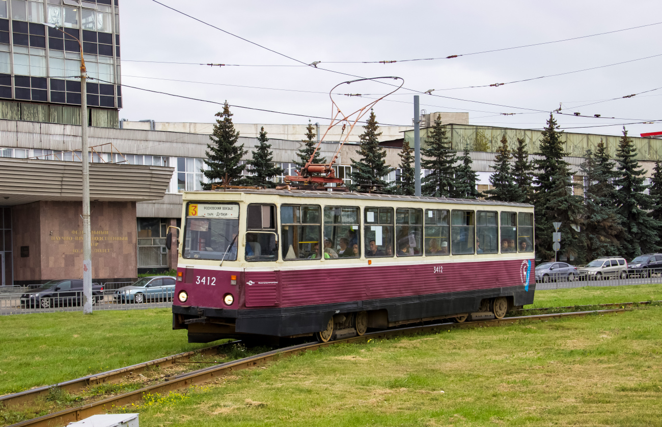 Нижний Новгород, 71-605 (КТМ-5М3) № 3412