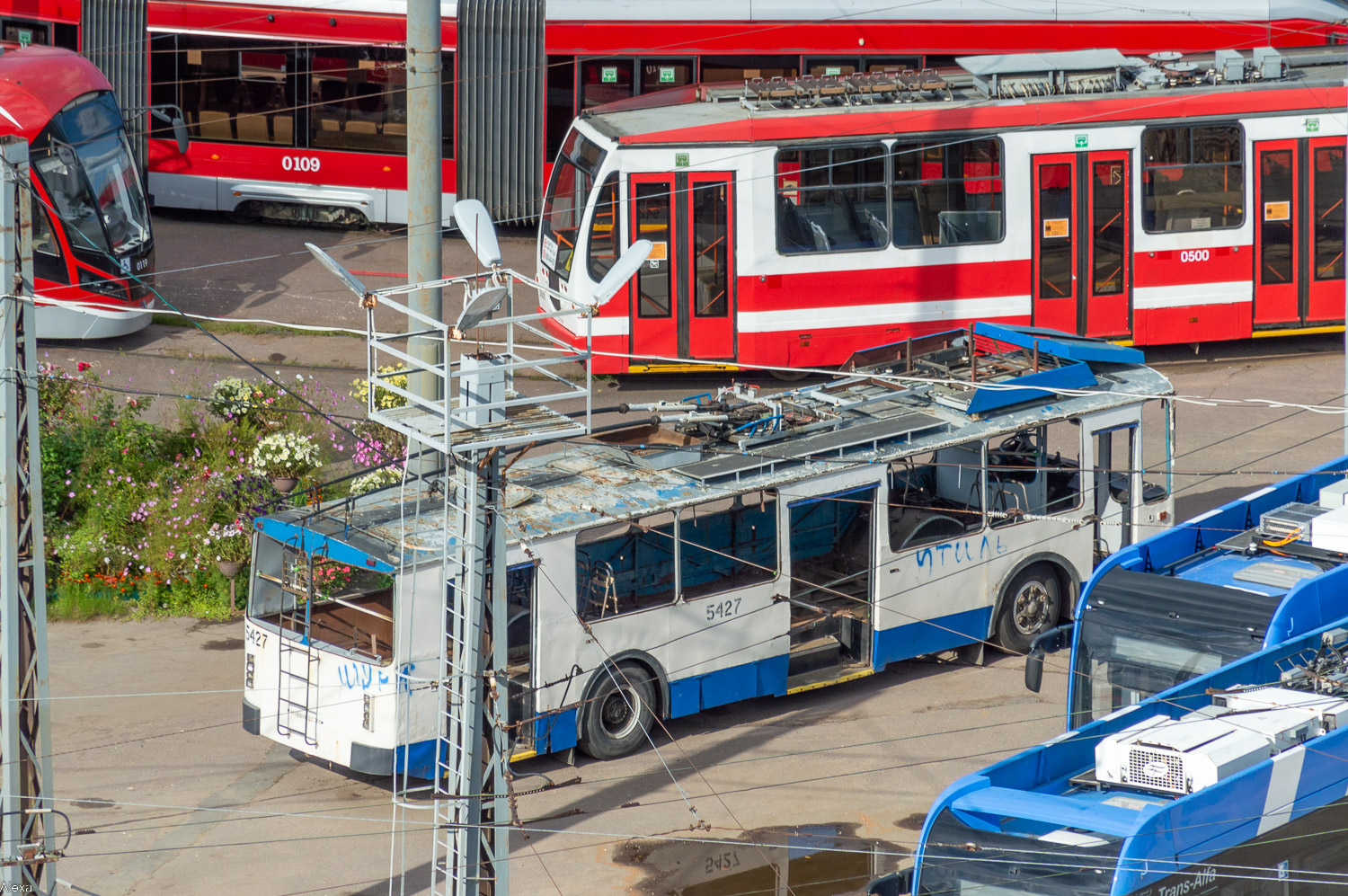 Санкт Петербург, ВЗТМ-5284.02 № 5427