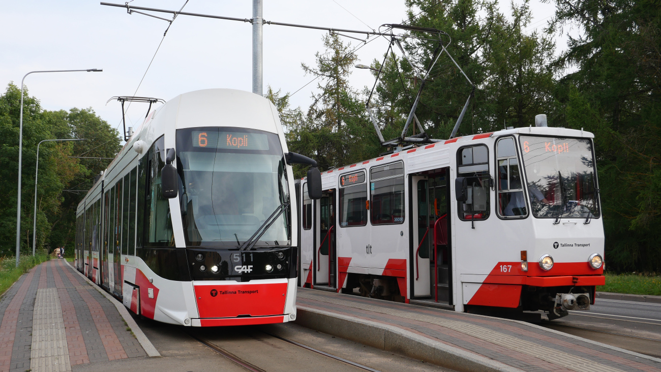 Таллин, CAF Urbos AXL № 511