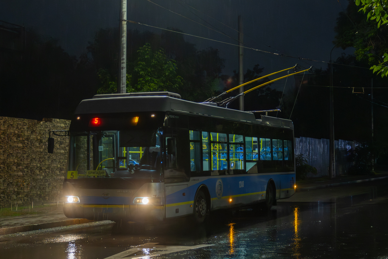 Almaty, YoungMan JNP6120GDZ (Neoplan Kazakhstan) # 1240