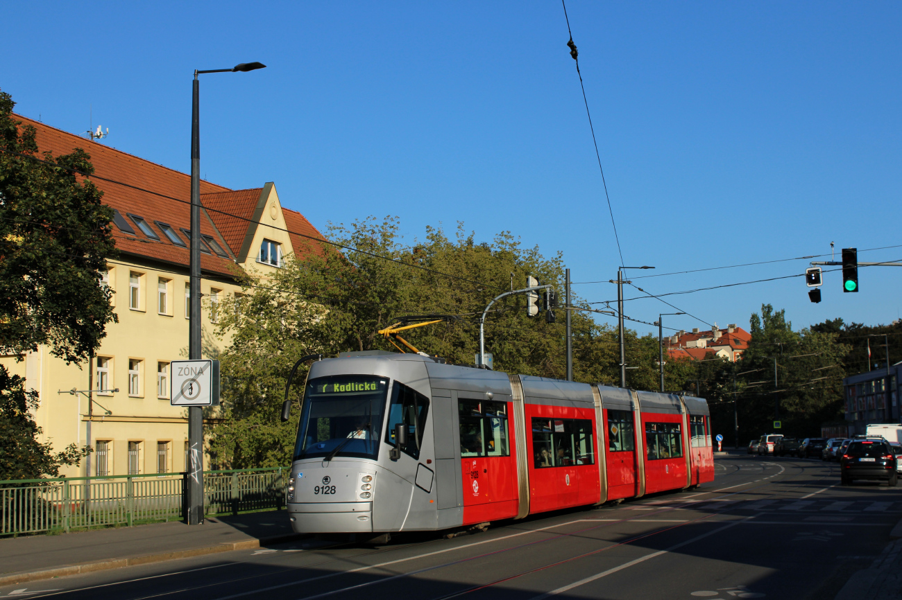 Прага, Škoda 14T Elektra № 9128