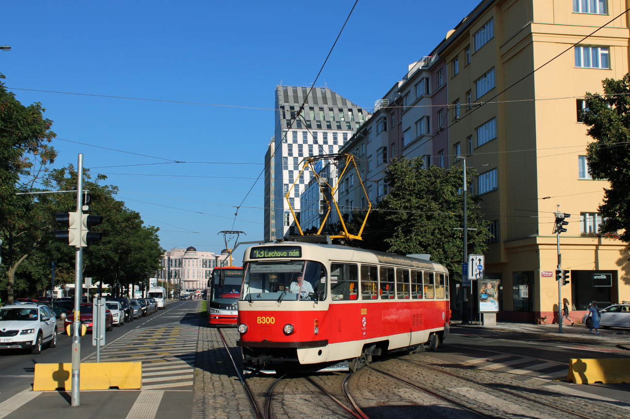 Прага, Tatra T3R.P № 8300