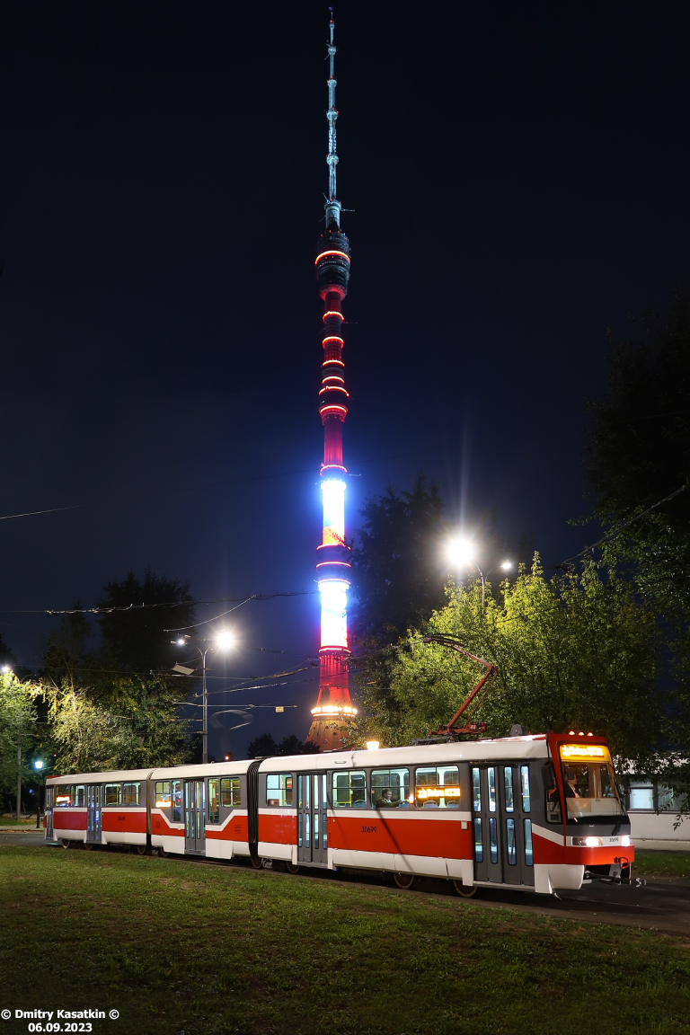 Москва, Tatra KT3R № 30699