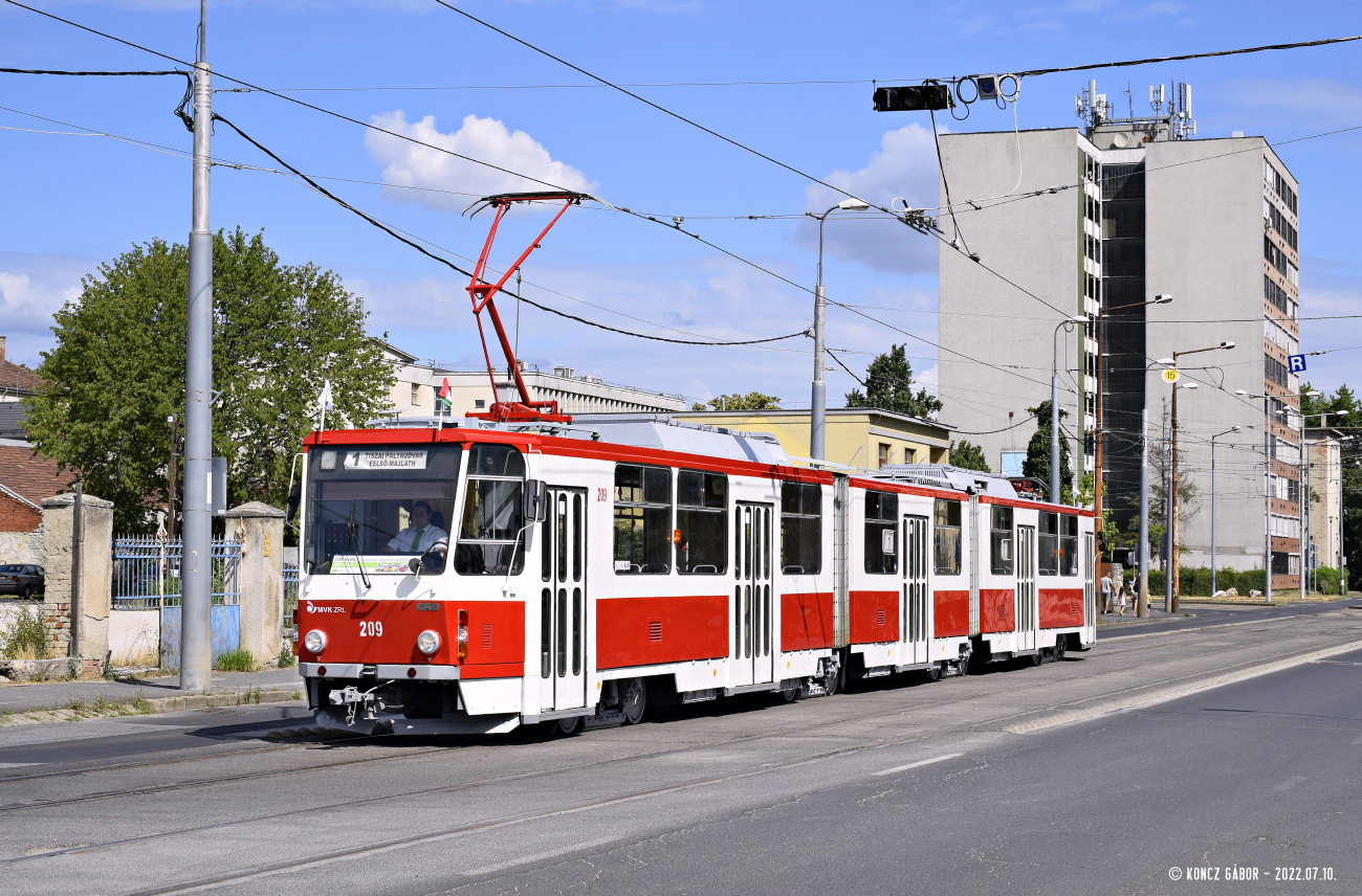 Мишкольц, Tatra KT8D5 № 209