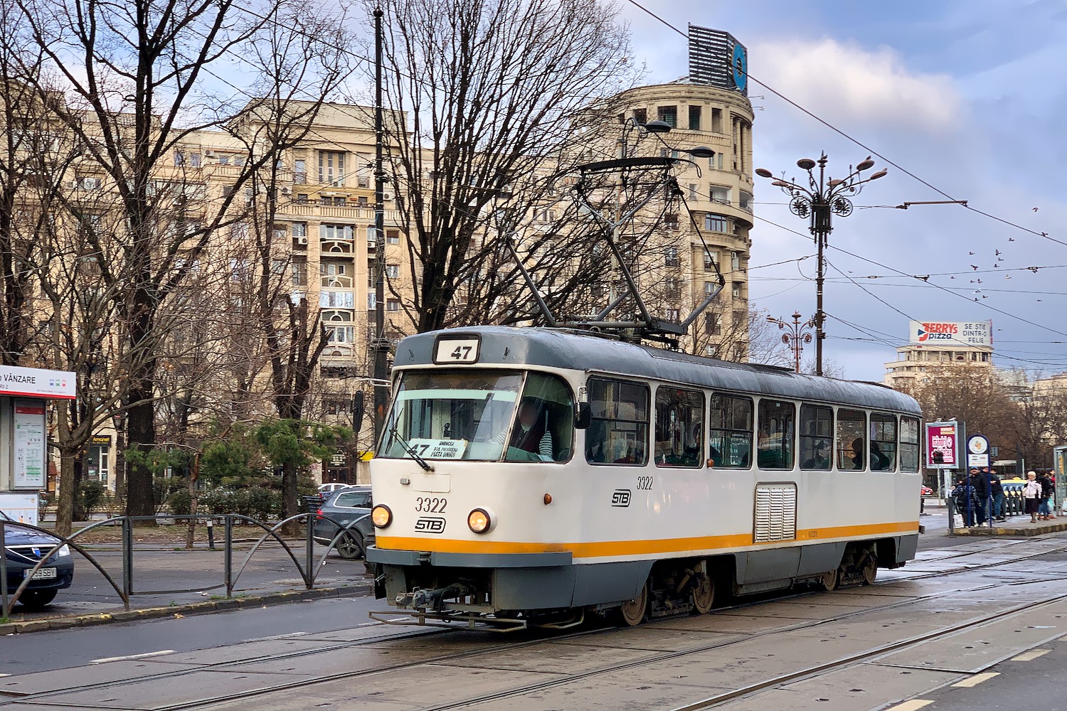 Бухарест - Илфов, Tatra T4R № 3322