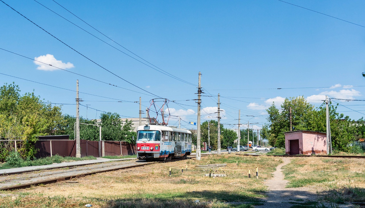 Волгоград, Tatra T3SU № 2721 Волгоград, Tatra T3SU № 2721